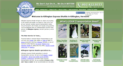 Desktop Screenshot of killingtonexpressshuttle.net